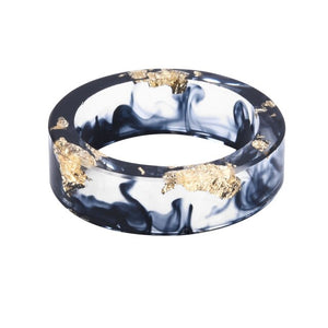 Handmade Clear Earth Ring