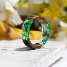 Load image into Gallery viewer, Handmade Wooden Earth Ring
