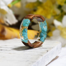 Load image into Gallery viewer, Handmade Wooden Earth Ring
